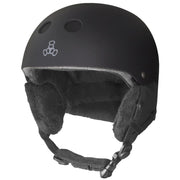 Triple 8 Halo Snow Standard Helmet (Black Rubber)