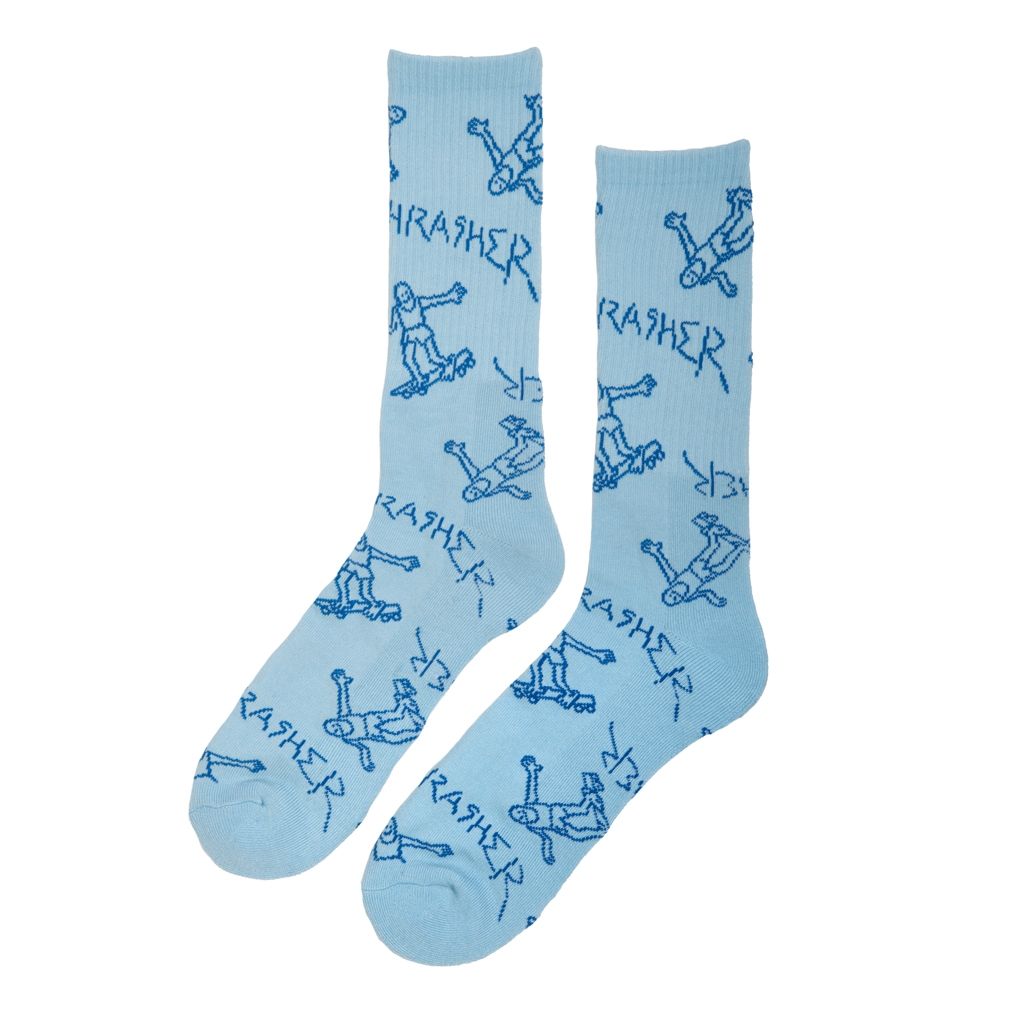 Thrasher Gonz Logo Crew Socks