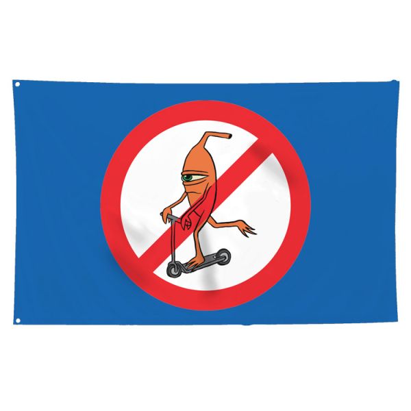 Toy Machine No Scooter Flag