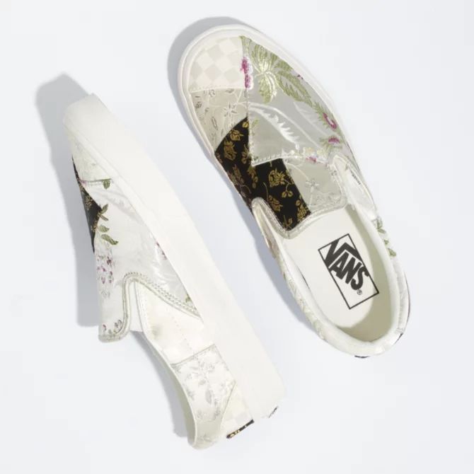 Vans Classic Slip-On (Brocade/Patchwork/True White)