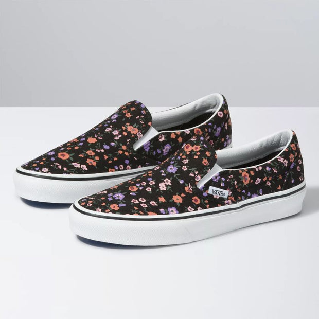 Vans Classic Slip-On (Floral/Covered Ditsy/True White)