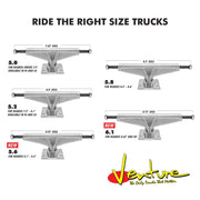 Venture All Polished Team Edition Trucks